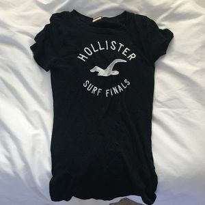 Navy Blue Hollister Logo T-Shirt